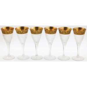SPLENDID SET, Bohemia, Carlsbad, Moser, 3rd quarter of 20th century.