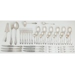 Rhapsody pattern cutlery set, Poland, Warsaw, Hefra, ca. 1970.
