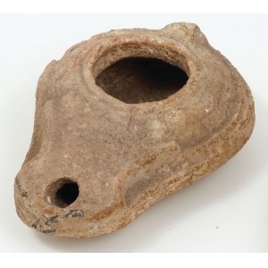 OLIVE LAMP, Palestine, Roman times
