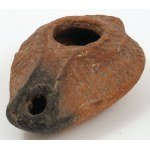 OLIVE LAMP, Palestine, Roman times