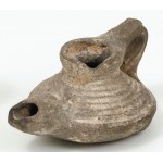 OIL LAMP type "slipper", Palestine, Artuf, 5th-6th century AD.