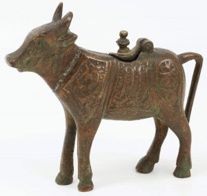 VESSEL IN BYK FORM, Persia or India, 17th-19th century.