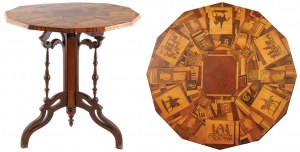 AUXILIARY TABLE, 1st half of the 19th century.