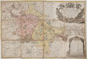 LA PRINCIPALITÀ DI WROCŁAW, eredi di Homann, Norimberga, 1736