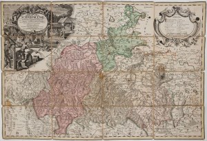 SWIDNICK COUNTY, Heirs of Homann, Nuremberg, 1736