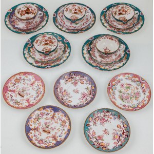 TEA SERVE, France, Sarreguemines, Utzschneider, after 1860