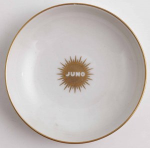 JUNO bowl, Germany, Berlin, KPM, 20th century.