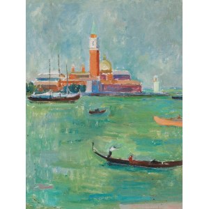 Gizela HUFNAGEL (KLIMASZEWSKA ARCTOWA), SAN GIORGIO MAGGIORE W WENECJI, ok. 1961