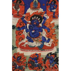 MAHAKALA, Tibet, 1ère moitié du 20ème siècle.