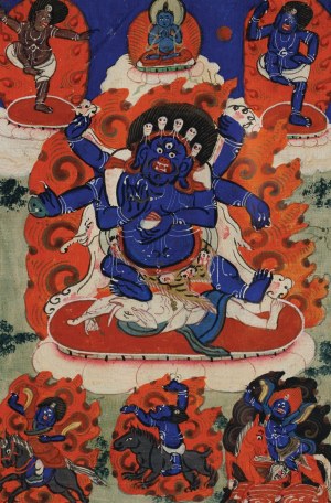 MAHAKALA, Tibet, 1st half of the 20th century.