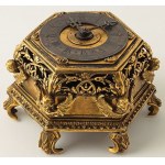TABLE CLOCK, Poland, Gdansk, Andreas Lincke, ca. 1750
