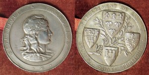 MEDAILLE, HYGIÈNE DE SANTÉ PUBLIQUE, France, département du Loiret