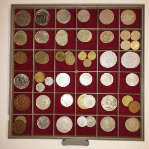 COLLECTION DE PIÈCES DE MONNAIE ET DE MÉDAILLES, 367 PIÈCES