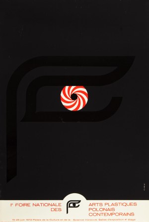 proj. Tomasz RUMIŃSKI (1930-1982), I FOIRE NATIONALE DES ARTS PLASTIQUES POLONAIS CONTEMPORAINS, 1972