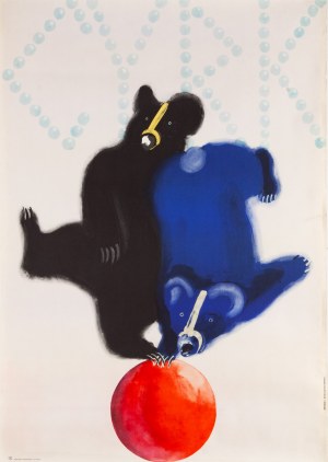 proj. Andrzej KRZYSZTOFORSKI (ur. 1943), Cyrk, 1968