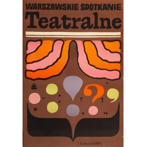 proj. Jan MŁODOŻENIEC (1929-2000), Warszawskie Spotkanie Teatralne, 1966
