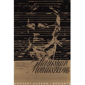 proj. Zbigniew KAJA (1924-1983), Stanisław Moniuszko, 1972