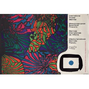 proj. Józef MROSZCZAK (1910-1975), 4. Międzynarodowe Biennale Plakatu, 1972