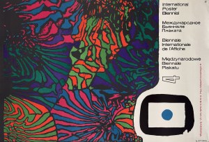 designed by Józef MROSZCZAK (1910-1975), 4th International Poster Biennale, 1972