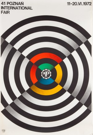 designed by Marek FREUDENREICH (b. 1939), 41st Poznań International Fair, 1972
