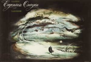 proj. Andrzej MAJEWSKI (1934-2011), Eugene Onegin, 1967
