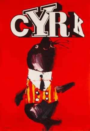 proj, Waldemar ŚWIERZY (1931-2013), Circus, 1966