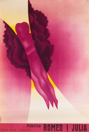 proj. Julian PAŁKA (1923-2002), Romeo and Juliet, 1970