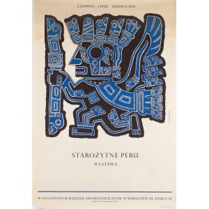 proj. Krzysztof BURNATOWICZ (ur. 1943), Starożytne Peru, 1975