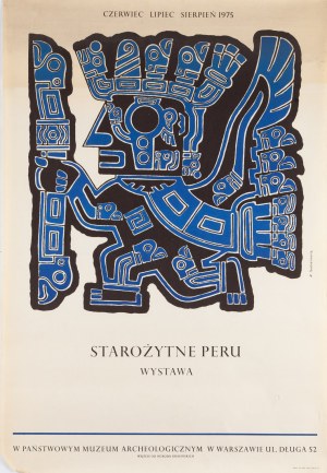 proj. Krzysztof BURNATOWICZ (ur. 1943), Starożytne Peru, 1975
