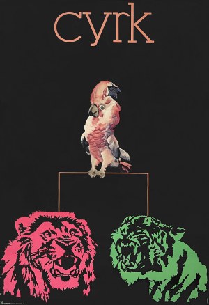 proj. Andrzej PIWOÑSKI (1941-2020), Circus, 1969