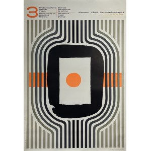 proj. Józef MROSZCZAK (1910-1975), 3. Międzynarodowe Biennale Plakatu, 1969