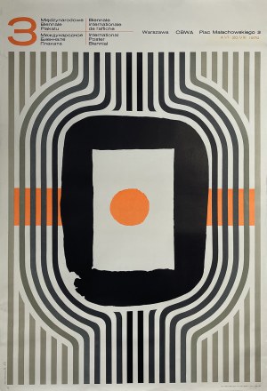 designed by Józef MROSZCZAK (1910-1975), 3rd International Poster Biennale, 1969
