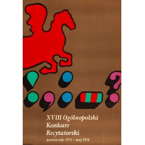 proj. Jan MŁODOŻENIEC (1929-2000), XVIII Ogólnopolski Konkurs Recytatorski, 1972
