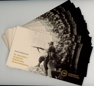 20 zloty 2024, 80th Anniversary of the Warsaw Uprising SET OF 10 SIZES