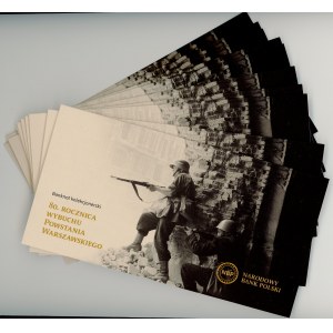 20 zloty 2024, 80th Anniversary of the Warsaw Uprising KIT OF 9 SIZES