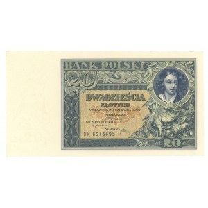 20 złotych 1931 - seria DK.