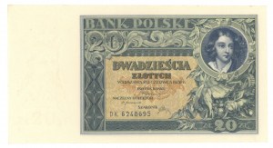 20 or 1931, série DK.