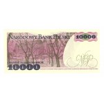 10,000 gold 1987 - N series - autograph of the author of the project Andrzej Heidrich - RARE