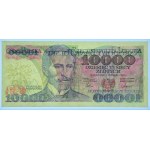 10,000 gold 1987 - N series - autograph of the author of the project Andrzej Heidrich - RARE