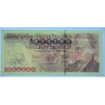 1 000 000 zl 1993 - série M - autogram autora projektu Andrzeje Heidricha - RARE