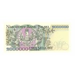 2,000,000 zloty 1993 - series B - autograph of the author of the project Andrzej Heidrich - RARE