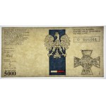 Cegiełka na budowę pomnika Orląt Lwowskich we Wrocławiu 1990