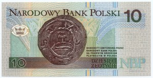 10 złotych 1994, seria JG 6484846, RADAR - autograf autora projektu - RZADKOŚĆ