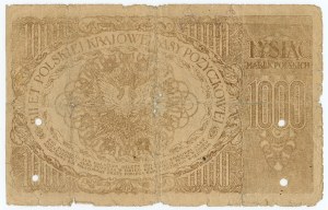 1 000 marks polonais 1919, série ZAC - FALSEFICAT