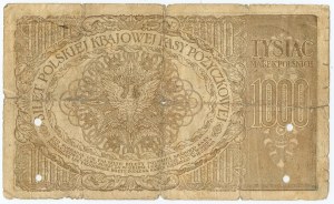 1 000 marks polonais 1919, série ZAB - FALSEFICAT