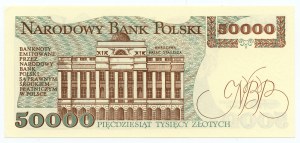 50,000 zloty 1989 - AC series
