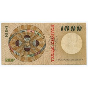 1,000 zloty 1965 - series A