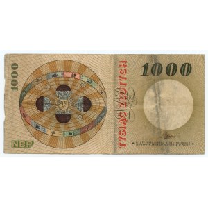 1 000 zloty 1965 - série C