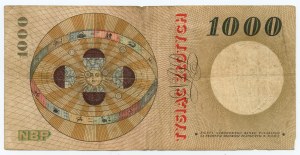 1 000 zlotys 1965 - série B