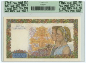 France, 500 francs 1942 - PCGS 63 PPQ